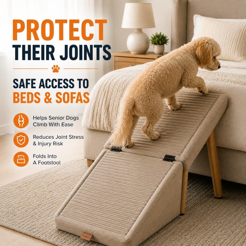 Easy Climb Dog Ramp & Footstool