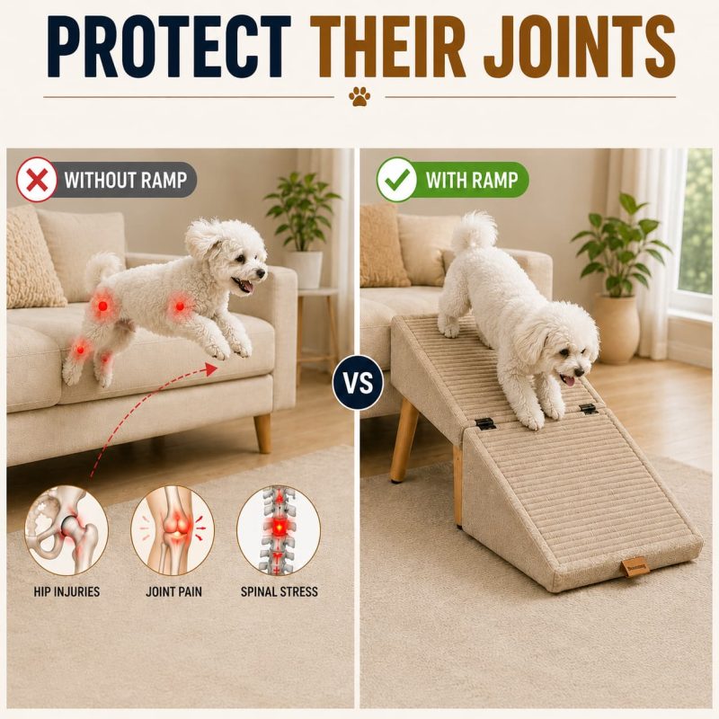 Easy Climb Dog Ramp & Footstool