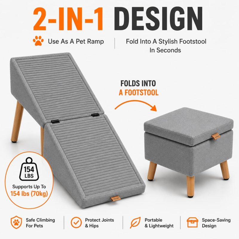 Easy Climb Dog Ramp & Footstool