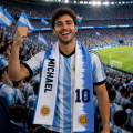 Argentina Custom Supporters Scarf