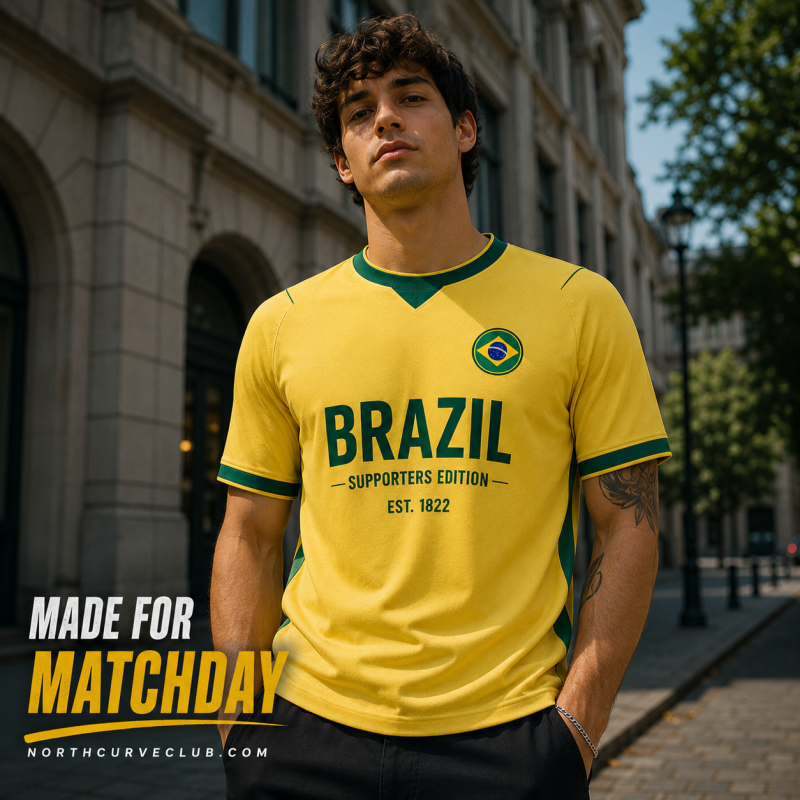 Brazil Supporters Edition Custom Jersey – EST. 1822