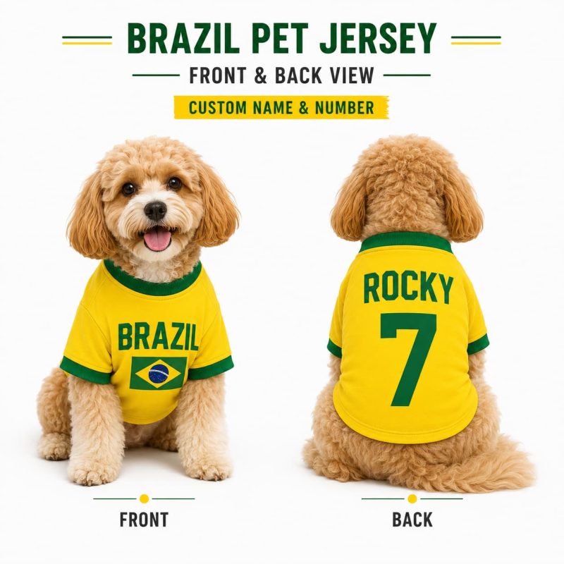 Custom Football Pet Jerseys