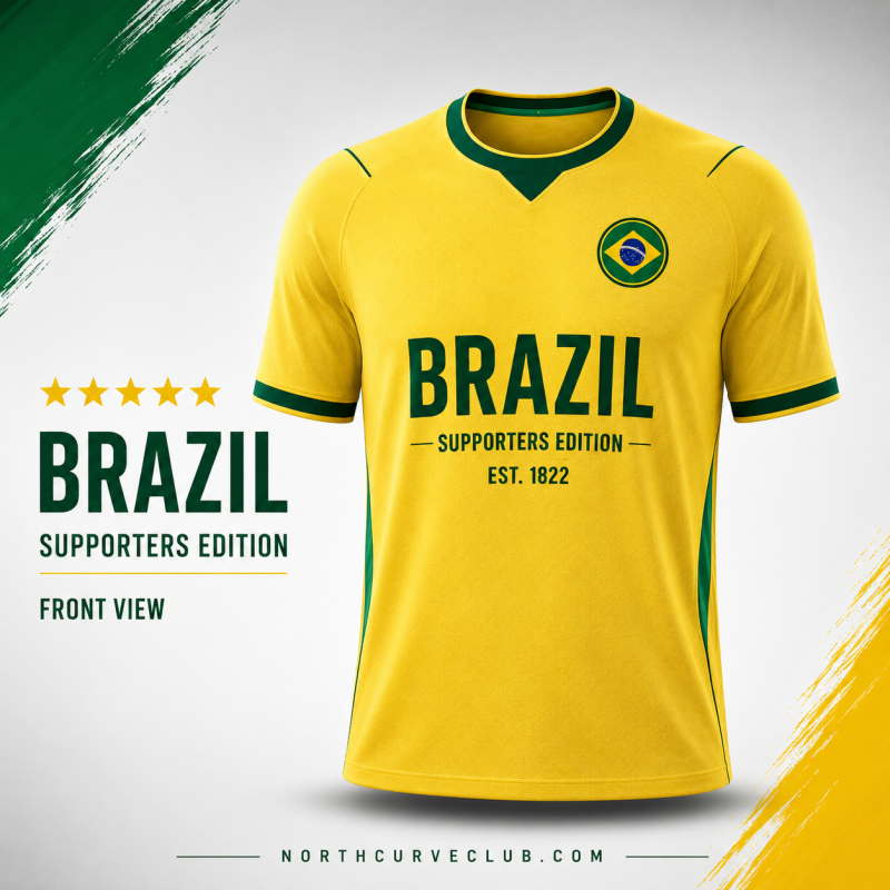 Brazil Supporters Edition Custom Jersey – EST. 1822