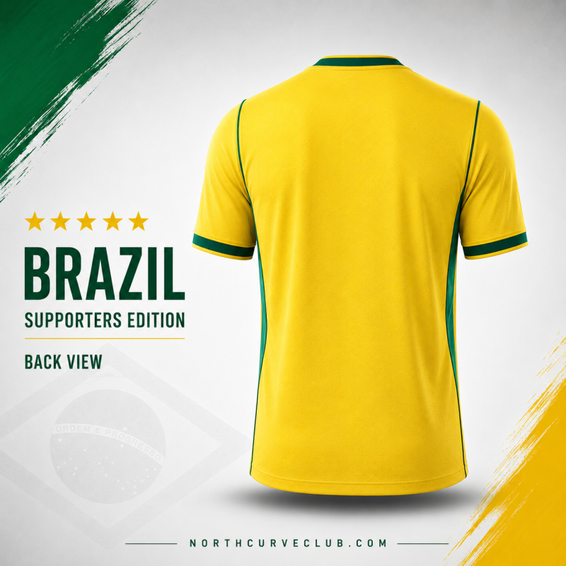 Brazil Supporters Edition Custom Jersey – EST. 1822