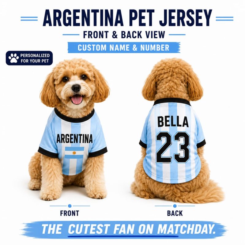 Custom Football Pet Jerseys