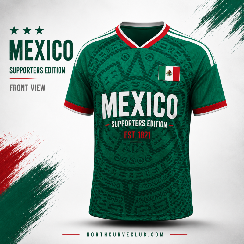 Mexico Supporters Edition Custom Jersey – EST. 1821